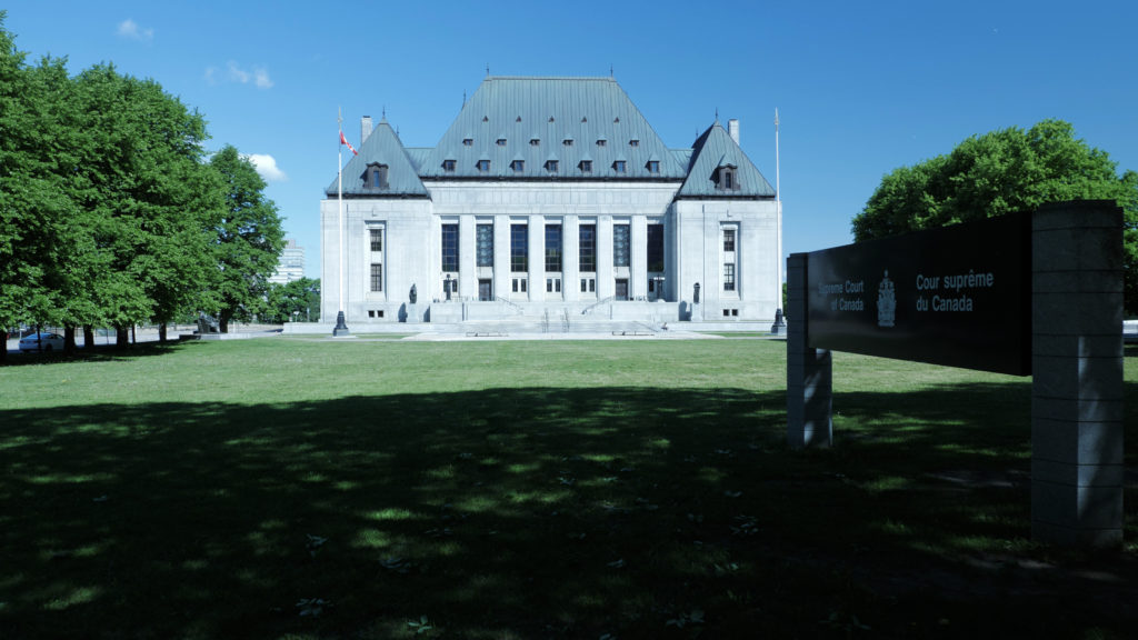 Supreme Court of Canada La Cour suprême du Canada