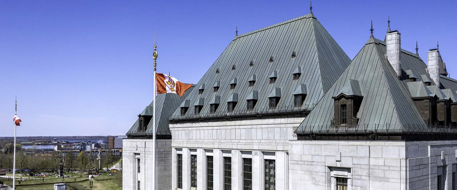 Supreme court of Canada Cour suprême du Canada